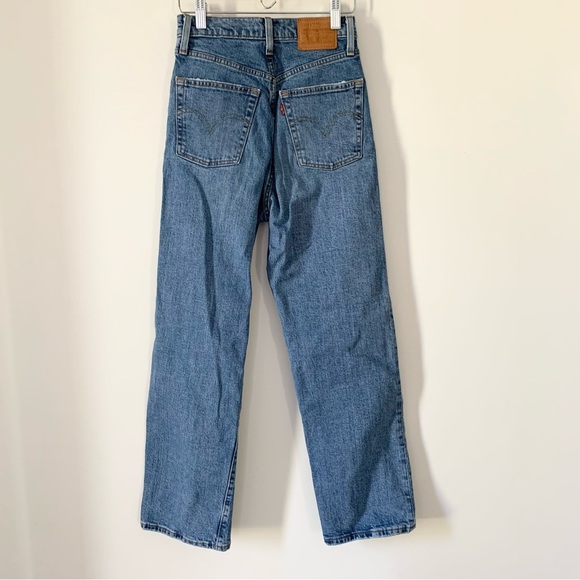 Levi’s Premium Ribcage Straight Ankle Jeans in Haters Gonna Hate - Picture 6 of 13